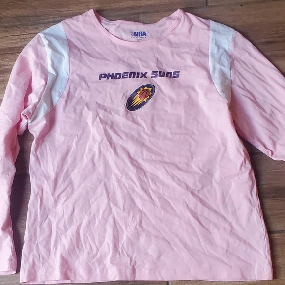 NBA For Her Long Sleeve Pink Phoenix Suns